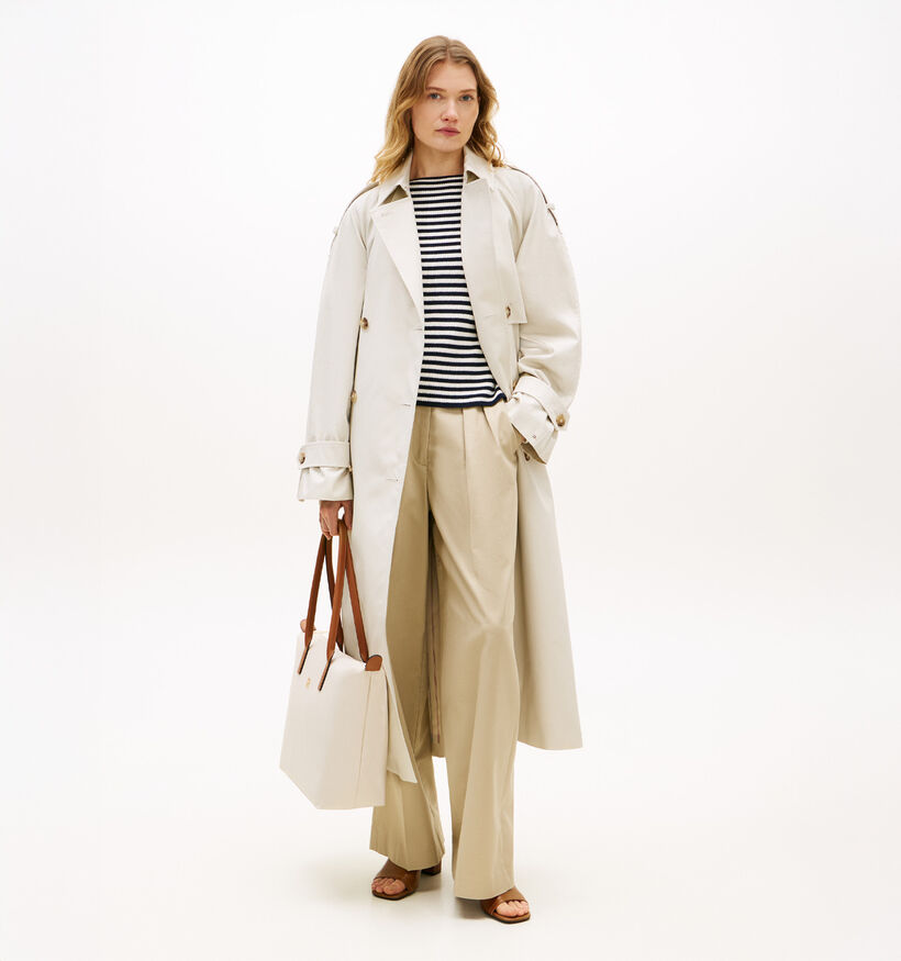 Tommy Hilfiger Popette Beige Handtas voor dames (368913)