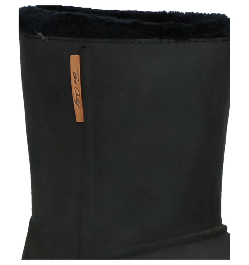 Zwarte Boots Be Only Cosy in kunstleer (224076)