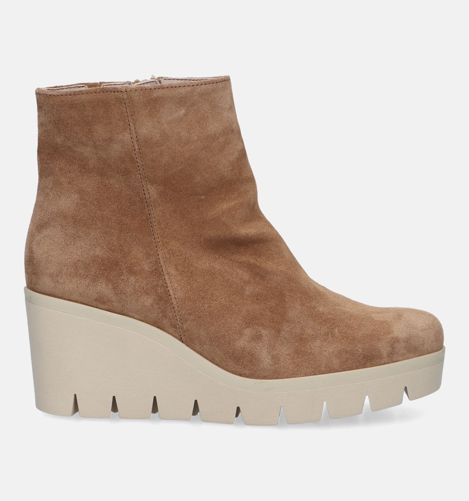 Gabor Best Fitting Cognac Enkellaarzen met sleehak Dames Enkellaarsjes Online op TORFS.BE
