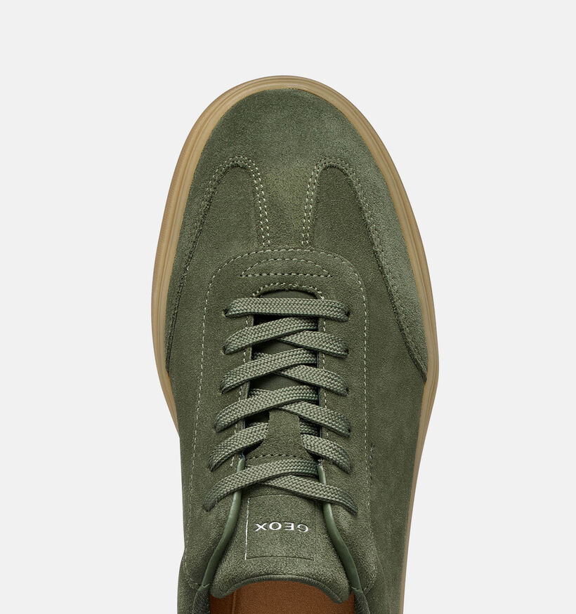 Geox U Baltmoore Kaki Sneakers voor heren (369125) - geschikt voor steunzolen