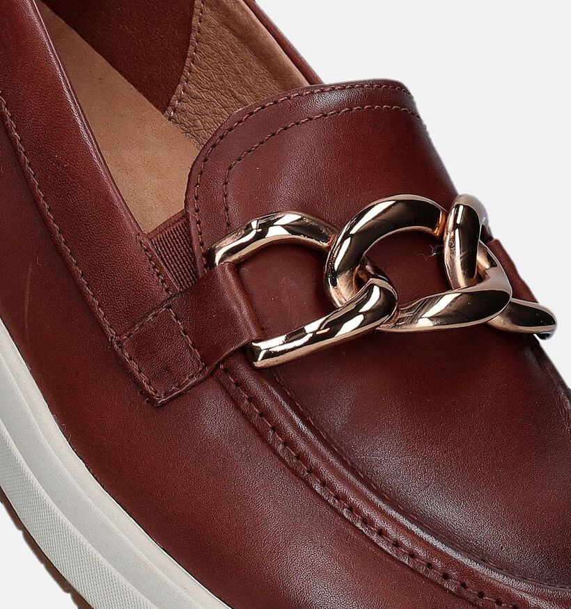 Tamaris Comfort Cognac Instappers voor dames (345036) - geschikt voor steunzolen
