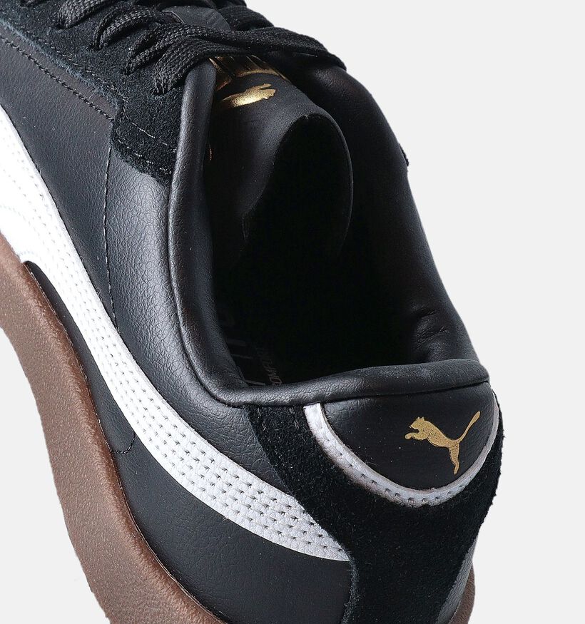 Puma Club II Era Jr Zwarte Sneakers voor jongens, meisjes (359282) - geschikt voor steunzolen