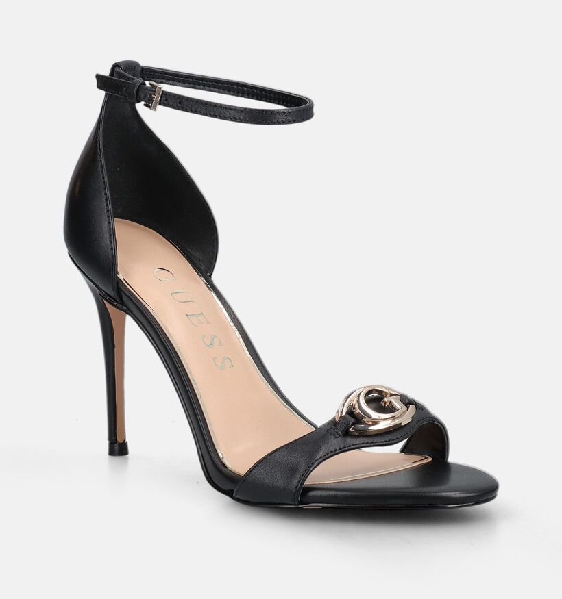 Guess Kabrina Sandales &agrave; talons en Noir pour femmes (369809)