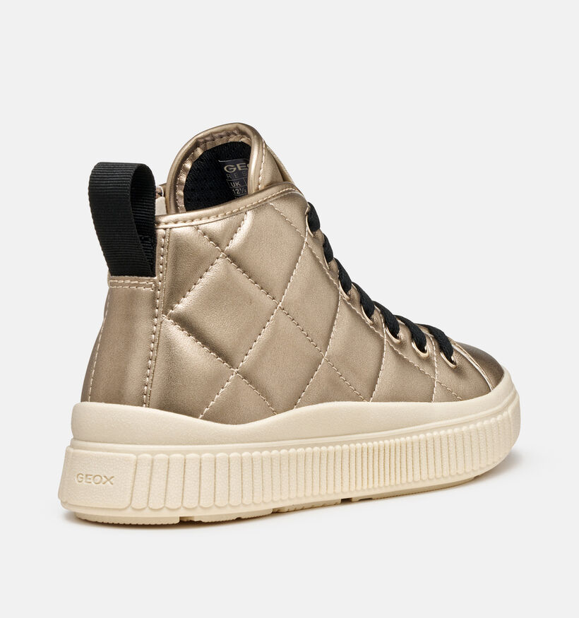 Geox Laquinny Gouden Schoenen met Veter en Rits voor meisjes (376257) - geschikt voor steunzolen