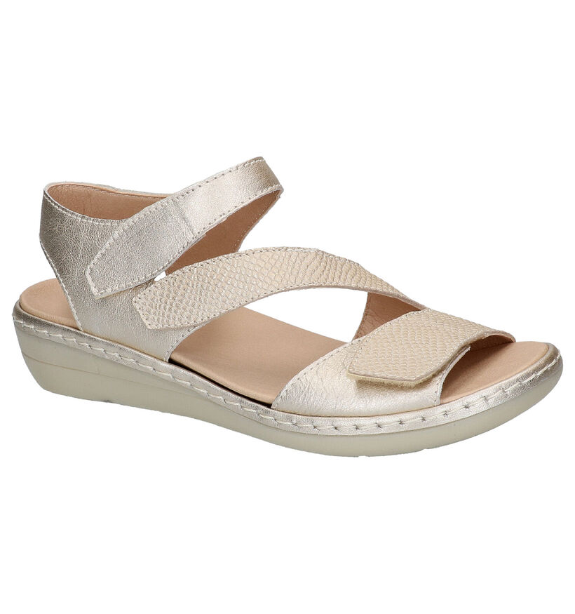 Brako Anatomics Gouden Sandalen in leer (272888)