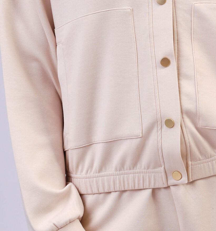 Pieces Talia Beige Bomberjas voor dames (357374)