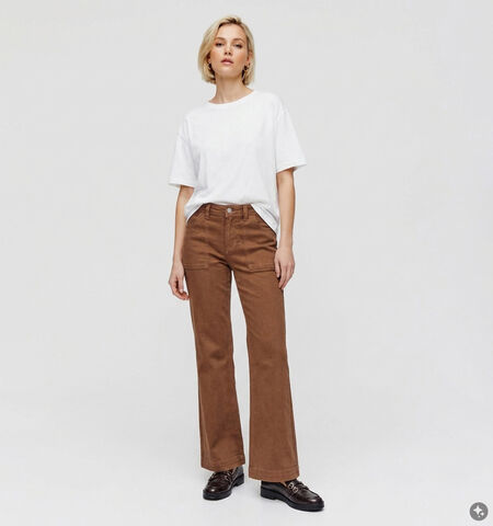 Desires Broeken Beige/Bruin