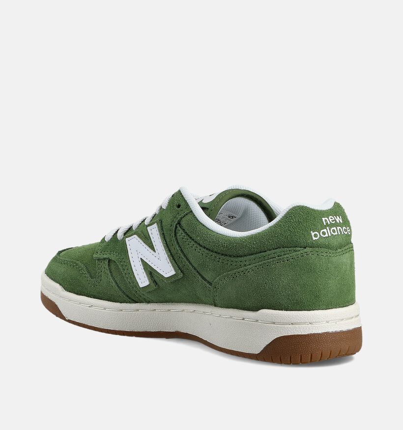 New Balance Baskets basses en Vert pour filles, garçons (358681) - pour semelles orthopédiques