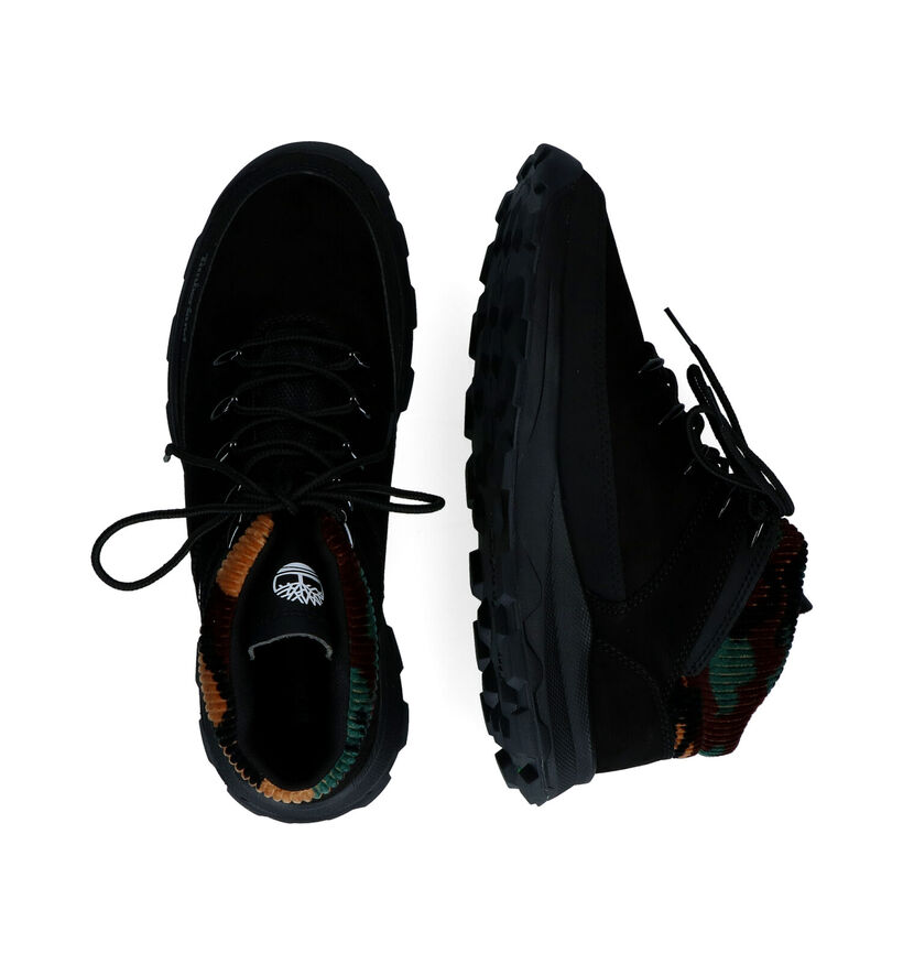 Timberland Brooklyn Euro Sprint Bottines en Noir en textile (293793)