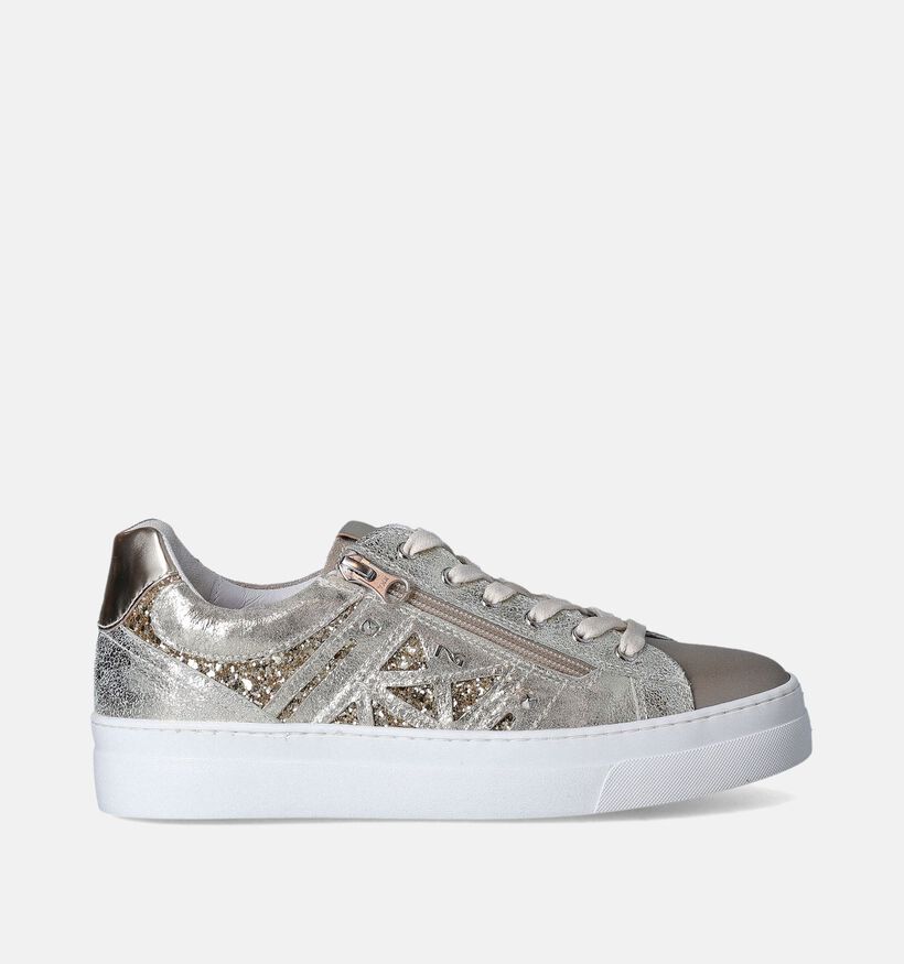 NeroGiardini Gouden Sneakers voor dames (355974) - geschikt voor steunzolen