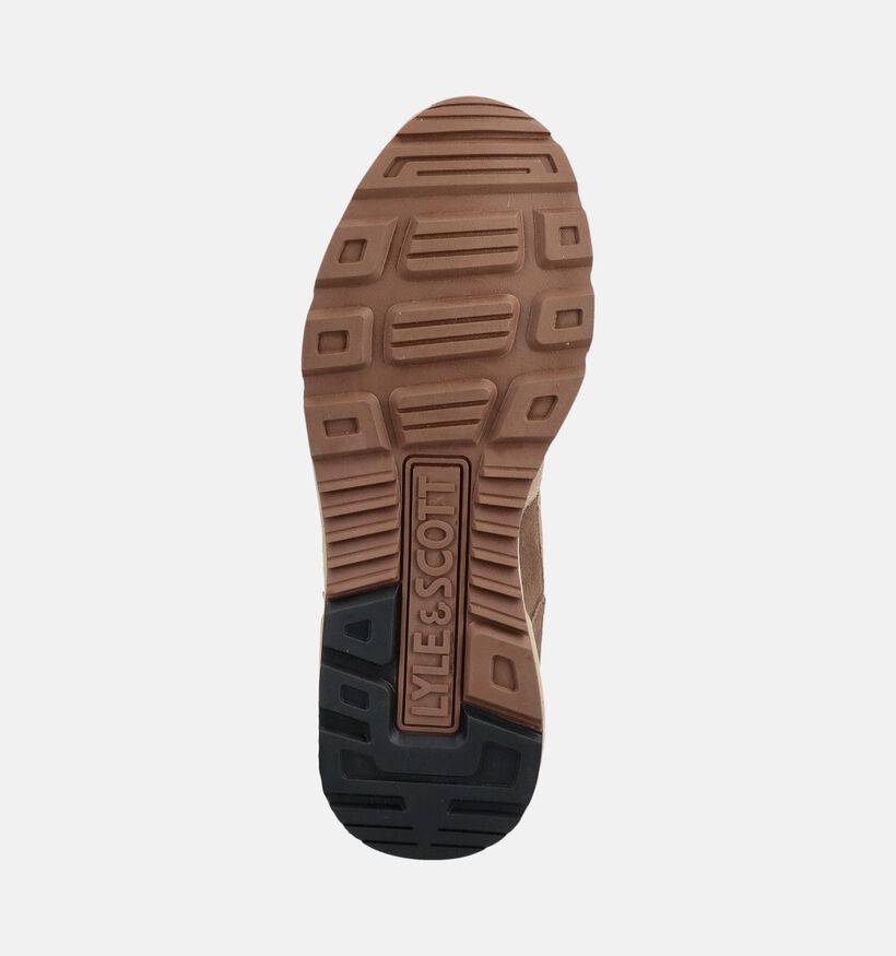 Lyle & Scott Finlay Chaussures &agrave; lacets en Marron pour hommes (378096) - pour semelles orthop&eacute;diques