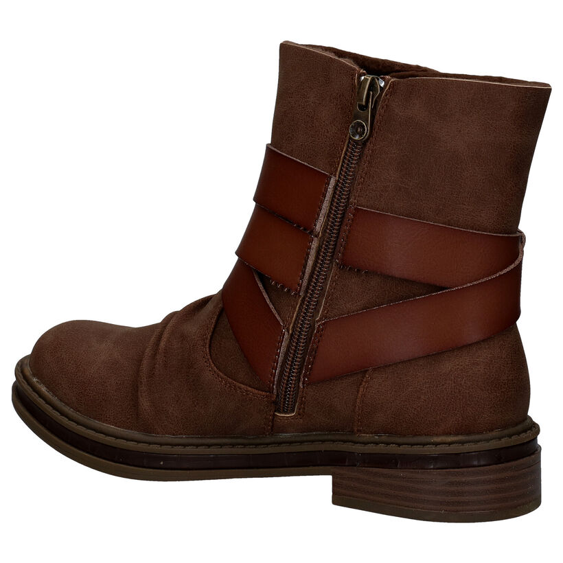 Blowfish Malibu Kispy Bottines en Brun en simili cuir (284693)