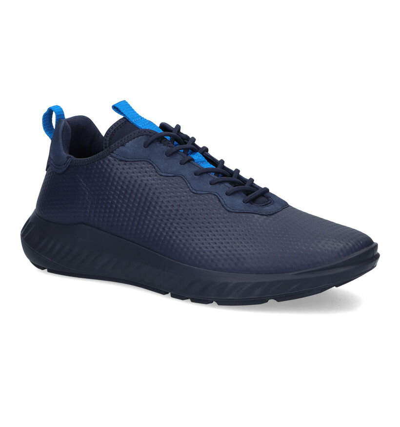 ECCO Baskets basses en Bleu foncé pour hommes (314637) - pour semelles orthopédiques