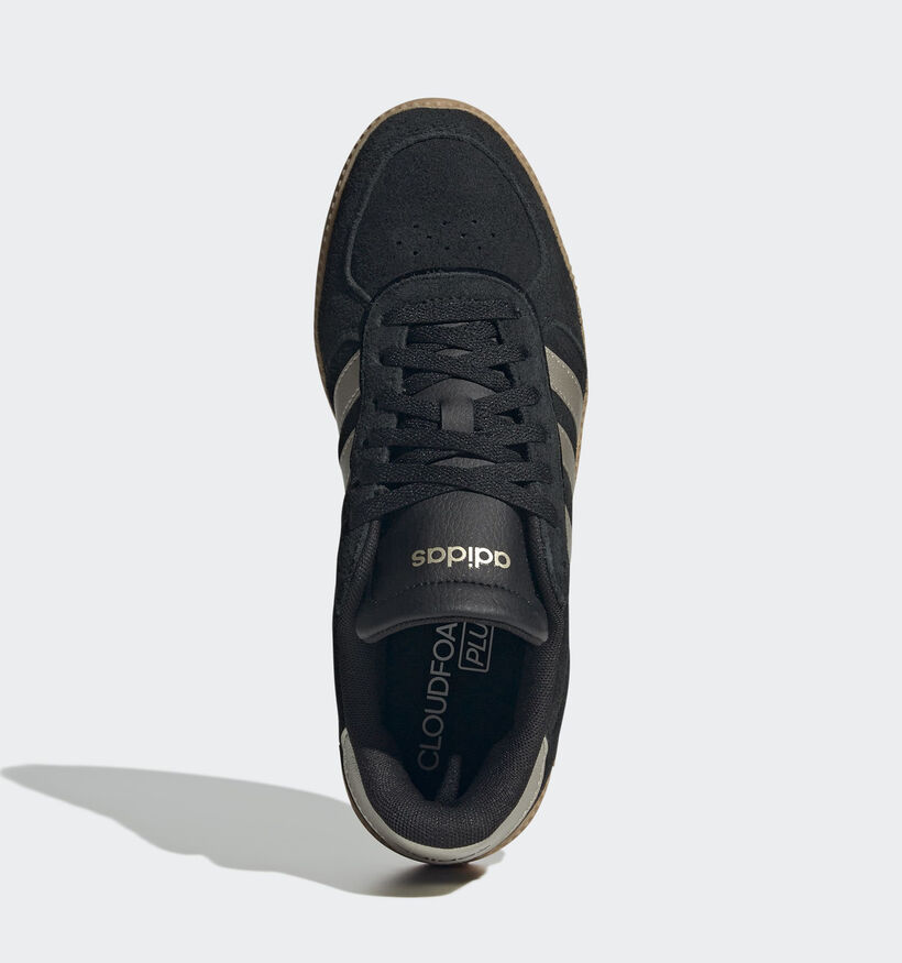 adidas Breaknet Sleek Zwarte/Gouden Sneakers voor dames (365381) - geschikt voor steunzolen