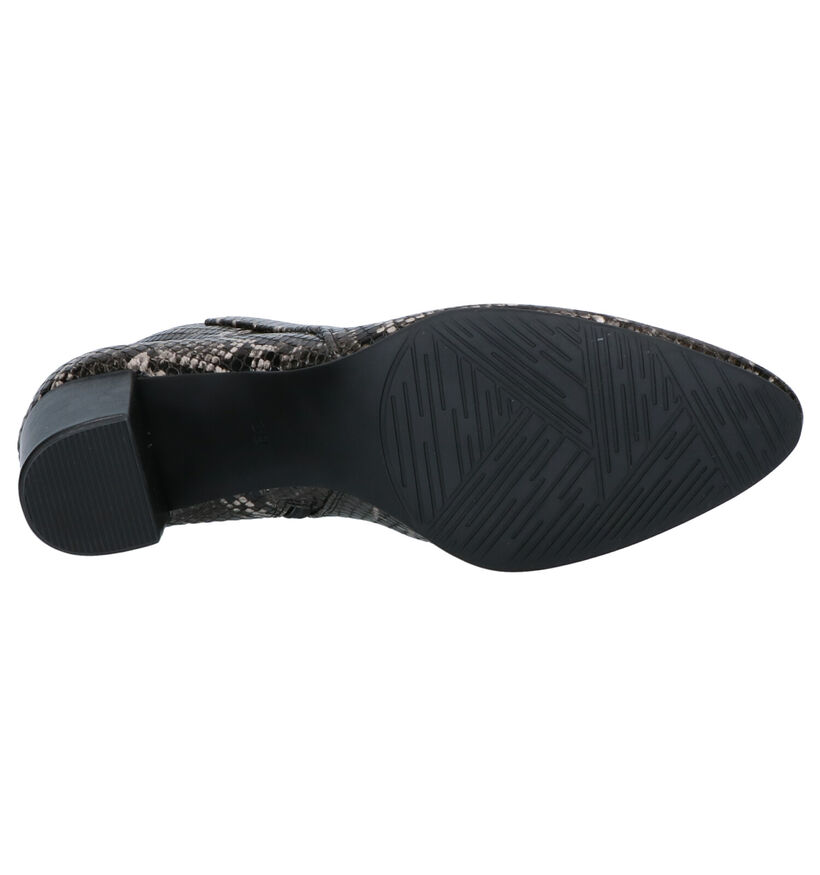 Marco Tozzi Bottines à talons en Noir en simili cuir (257570)