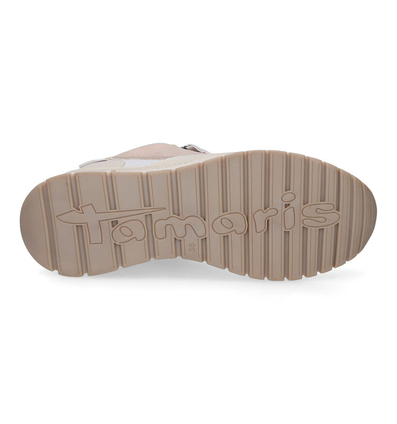 Tamaris Baskets casual en Beige pour femmes (306326) - pour semelles orthopédiques