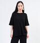 Pieces Lena Zwart Oversized T-shirt voor dames (342017)