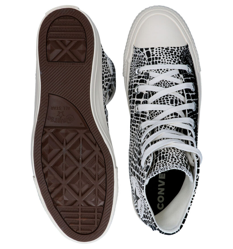 Converse Chuck Taylor AS Zwarte Sneakers in stof (287150)