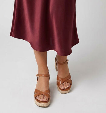Tamaris Sandales Beige/Cognac