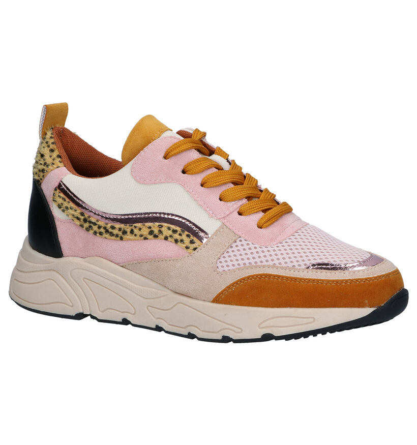 Poelman Baskets casual en Multicolore en simili cuir (298623)