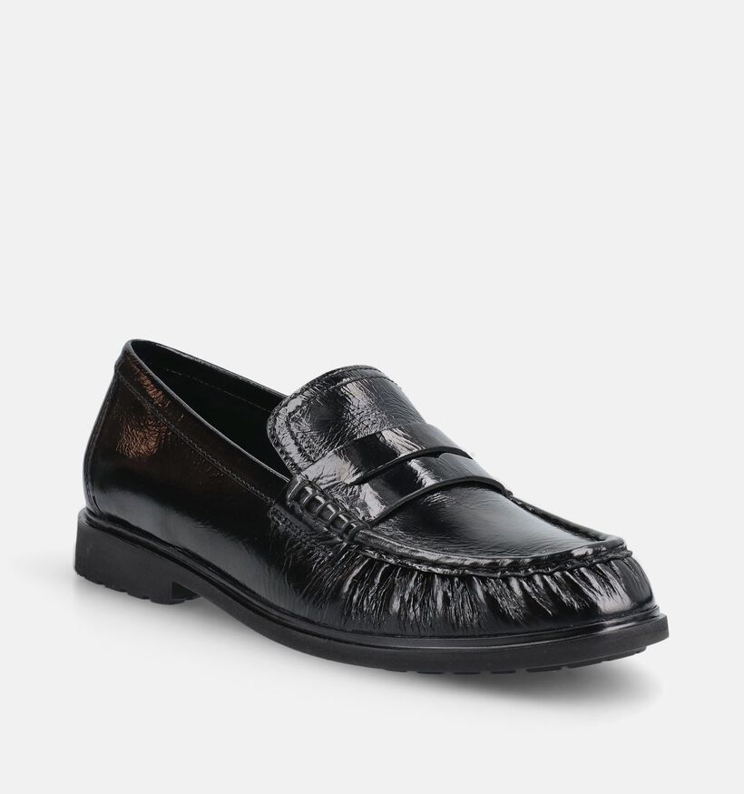 Gabor Comfort Zwarte Mocassins voor dames (376965) - geschikt voor steunzolen