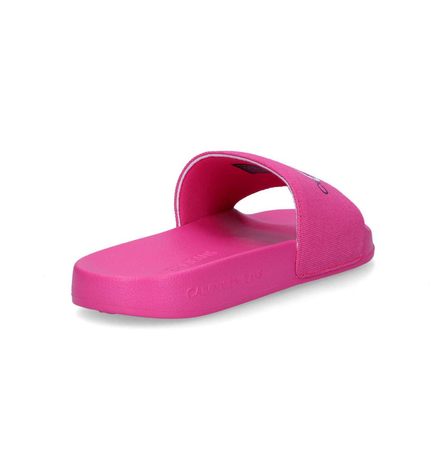 Claquette calvin cheap klein rouge