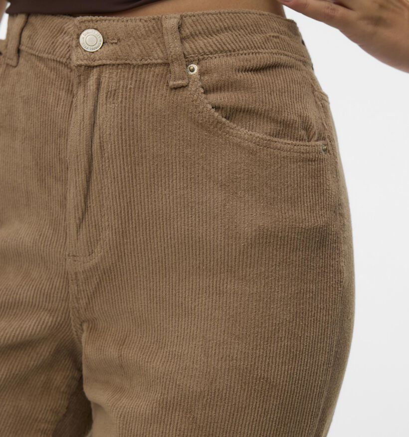 Vero Moda Tessa Corduroy Lichtbruine Broek L30 voor dames (364543)