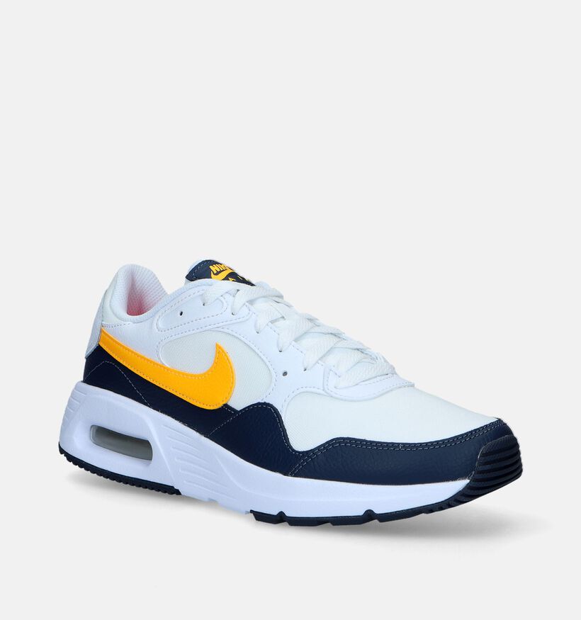 Nike Air Max SC Witte Sneakers voor jongens, heren (340404)