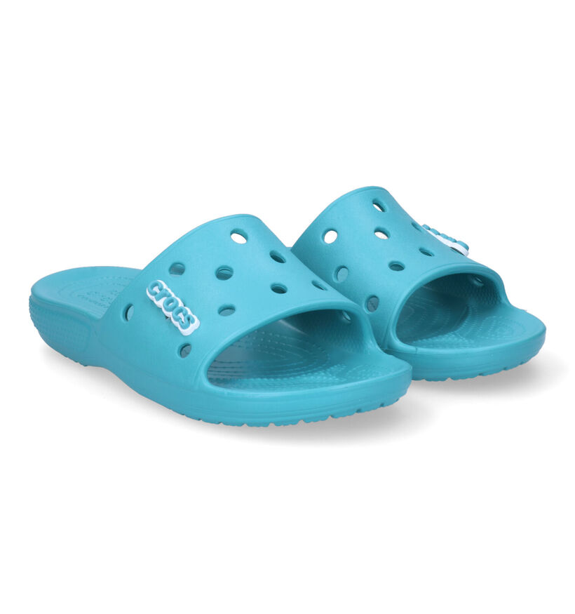 Crocs Classic Blauwe Slippers voor dames (322207)