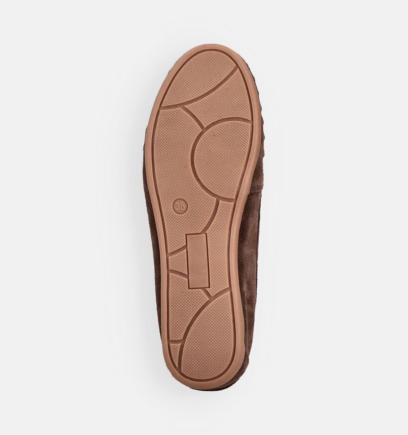 Poelman Donkerbruine Bootschoenen voor dames (386183)