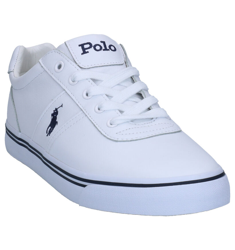 Polo Ralph Lauren Hanford Witte Sneakers in leer (290677)