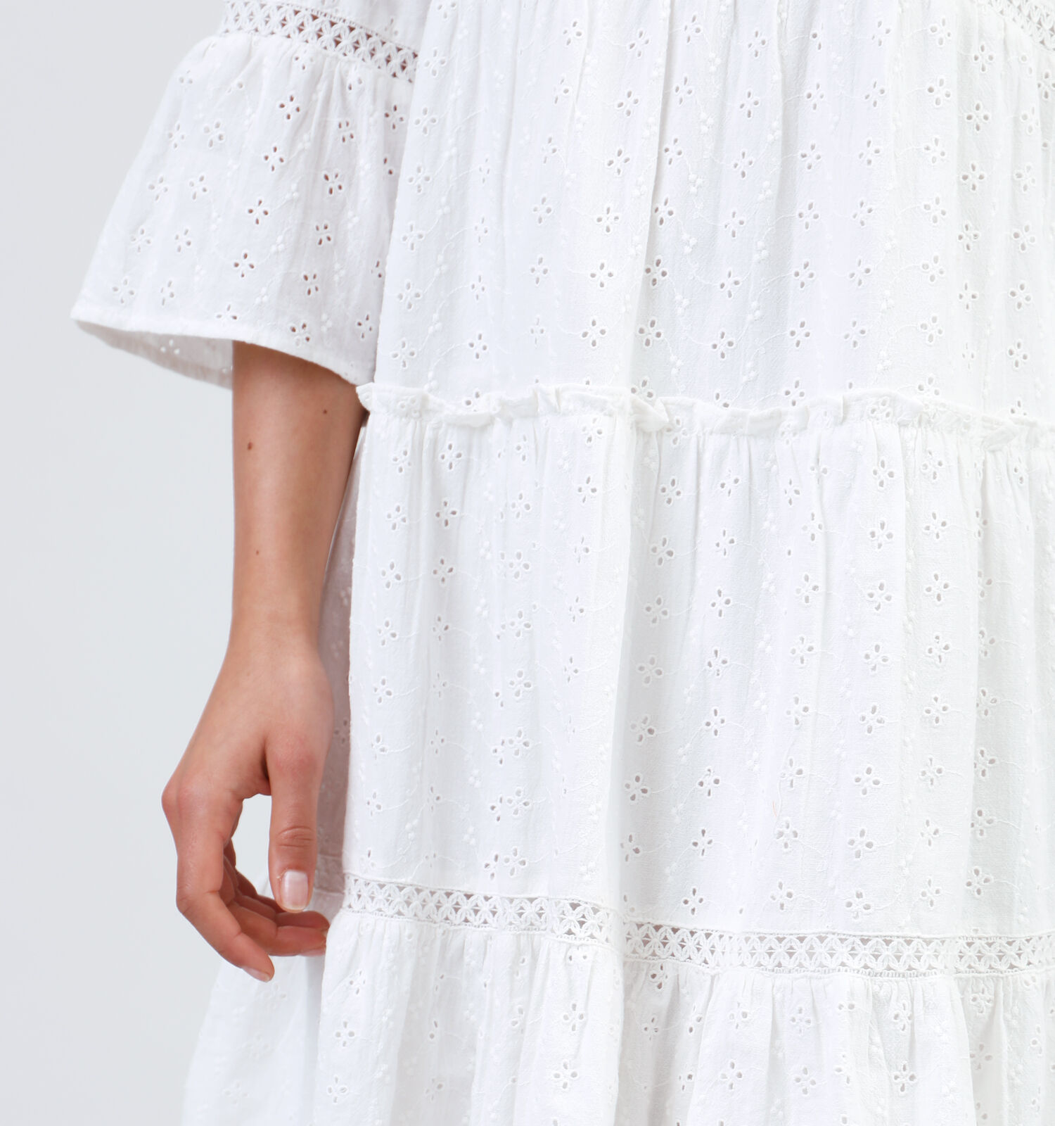 Vero Moda Dicthe Witte Jurk Dames Kleedjes Online op TORFS.BE