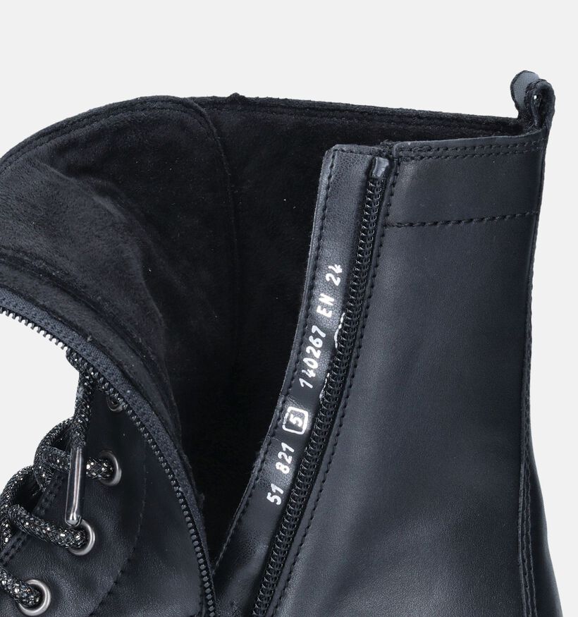 Gabor Best Fitting Bottines en Noir pour femmes (347057) - pour semelles orthopédiques