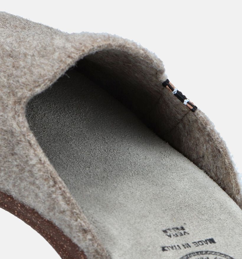 Arizona Pantoufles ouvertes en Beige pour hommes (349962)