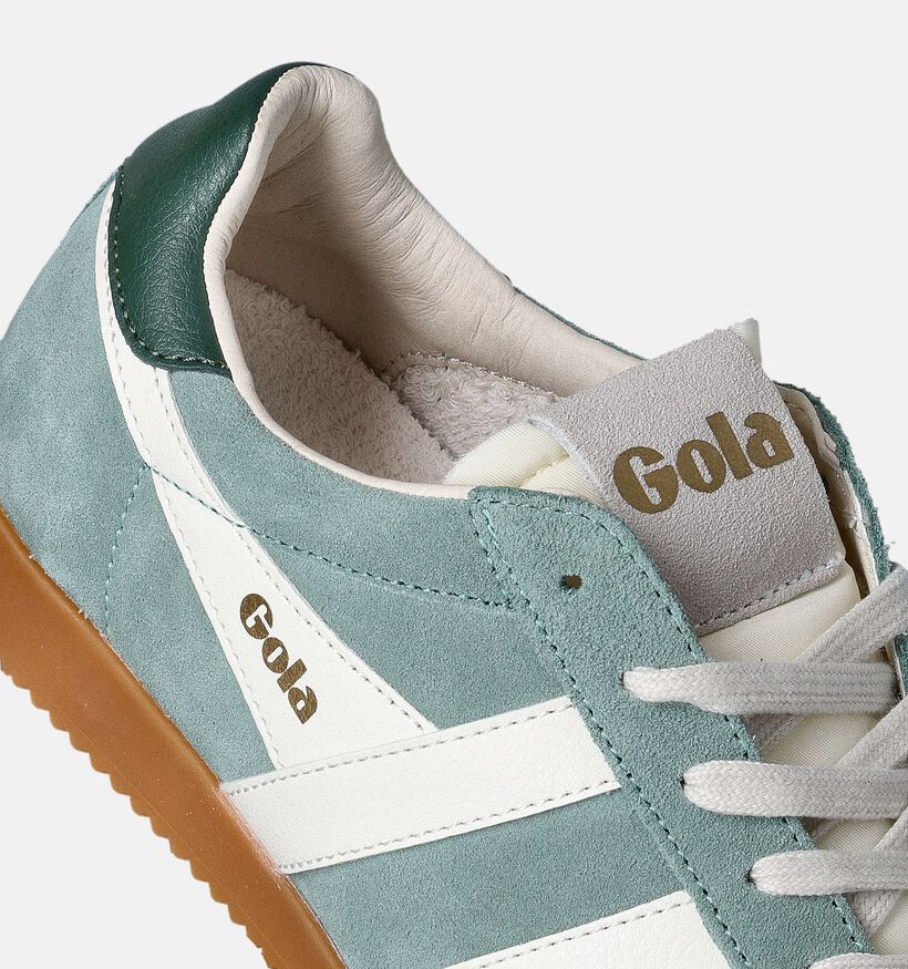 Gola Elan CLB538 Groene Sneakers voor dames (351173) - geschikt voor steunzolen