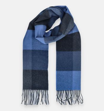Châle bleu
