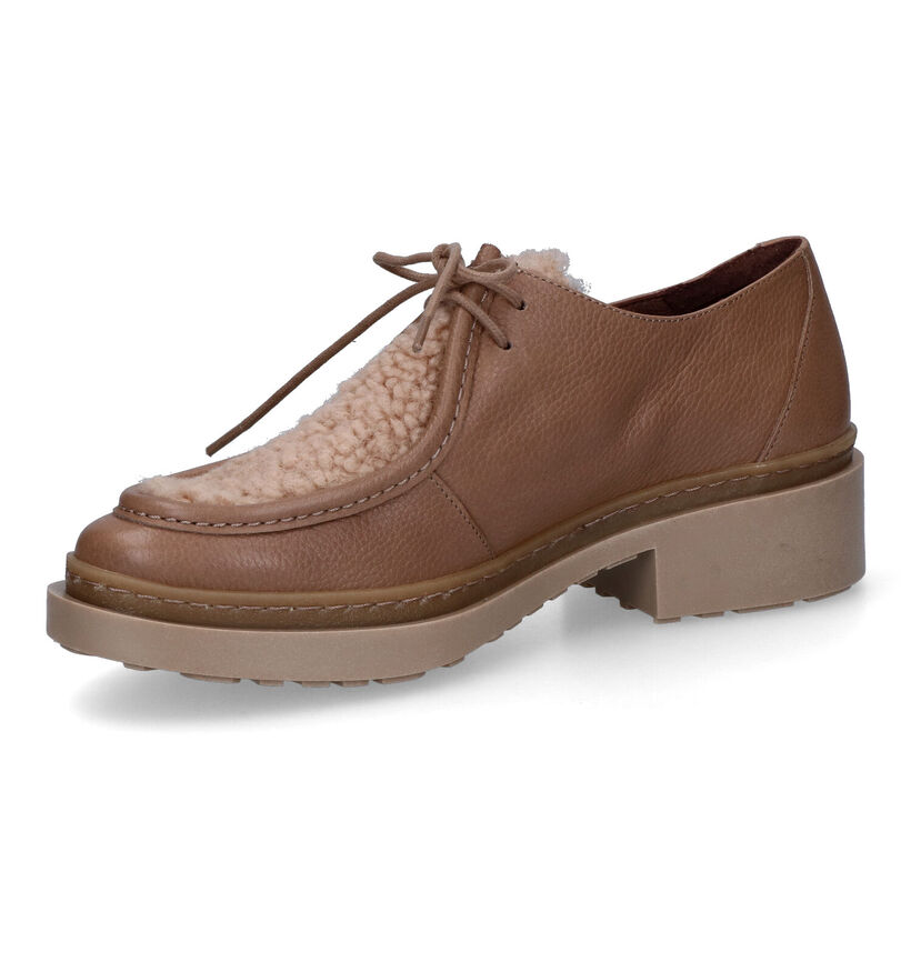 Wonders Chaussures à lacets en Taupe pour femmes (317242)