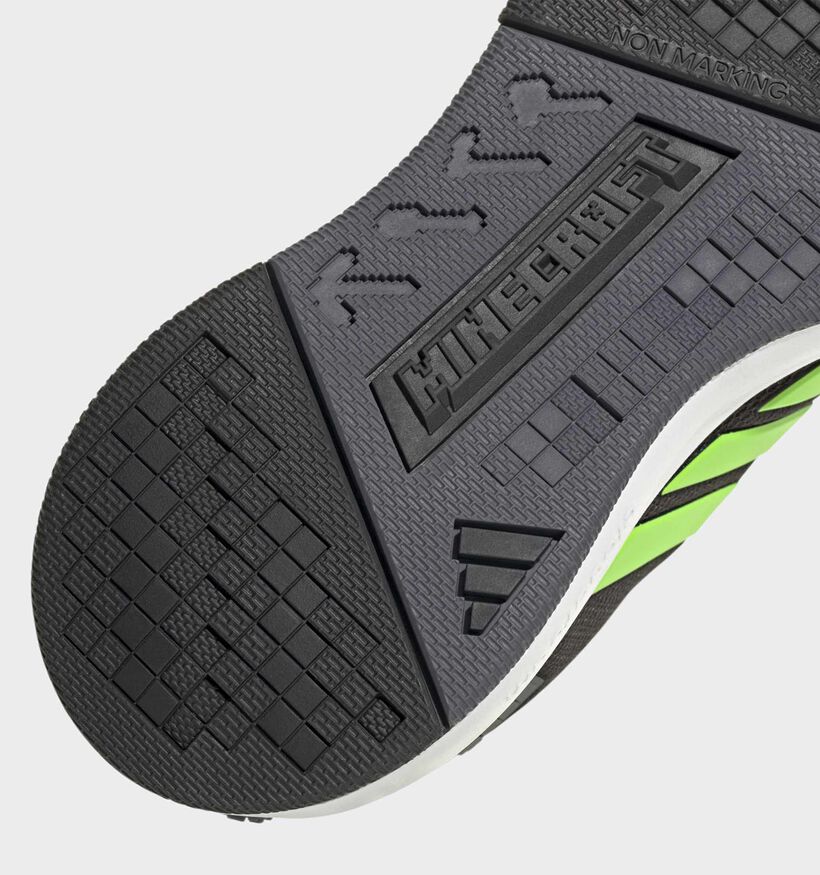 adidas Minecraft Zwarte Sneakers voor jongens, meisjes (366818) - geschikt voor steunzolen