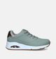 Skechers Uno Shimmer Away Groene Sneakers voor dames (350355)