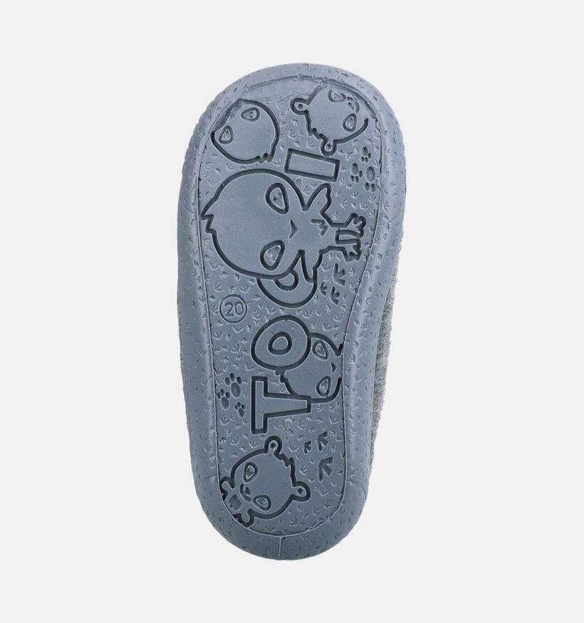 Milo & Mila Xadag Pantoufles pour b&eacute;b&eacute; en Gris pour filles, gar&ccedil;ons (381154) - pour semelles orthop&eacute;diques