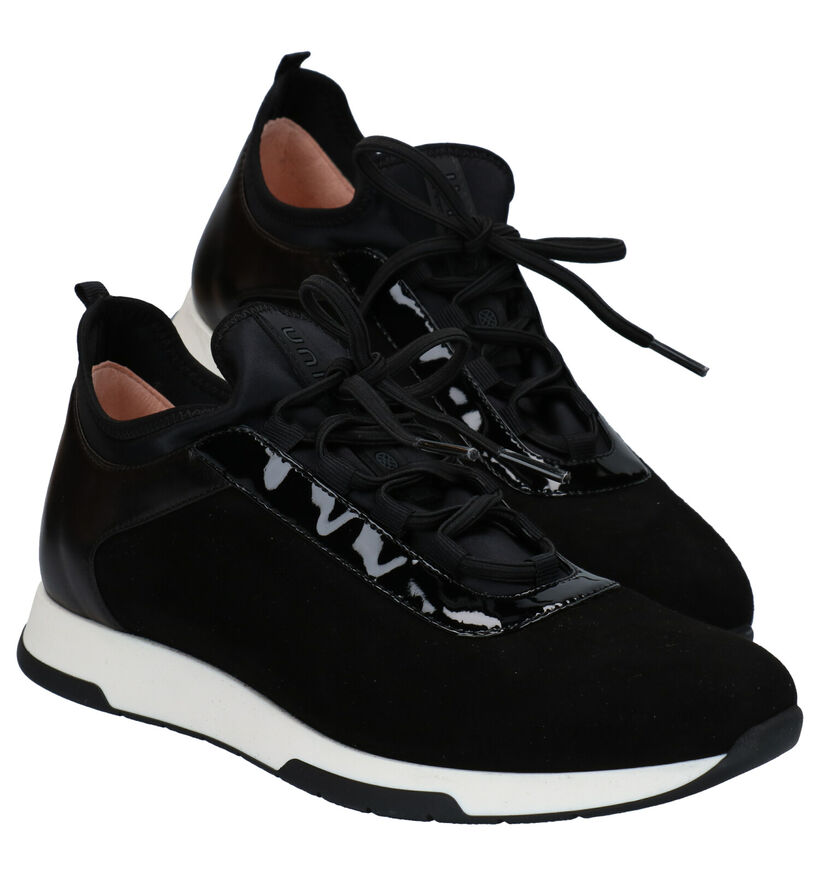 Unisa Slip-ons en Noir en cuir (283294)