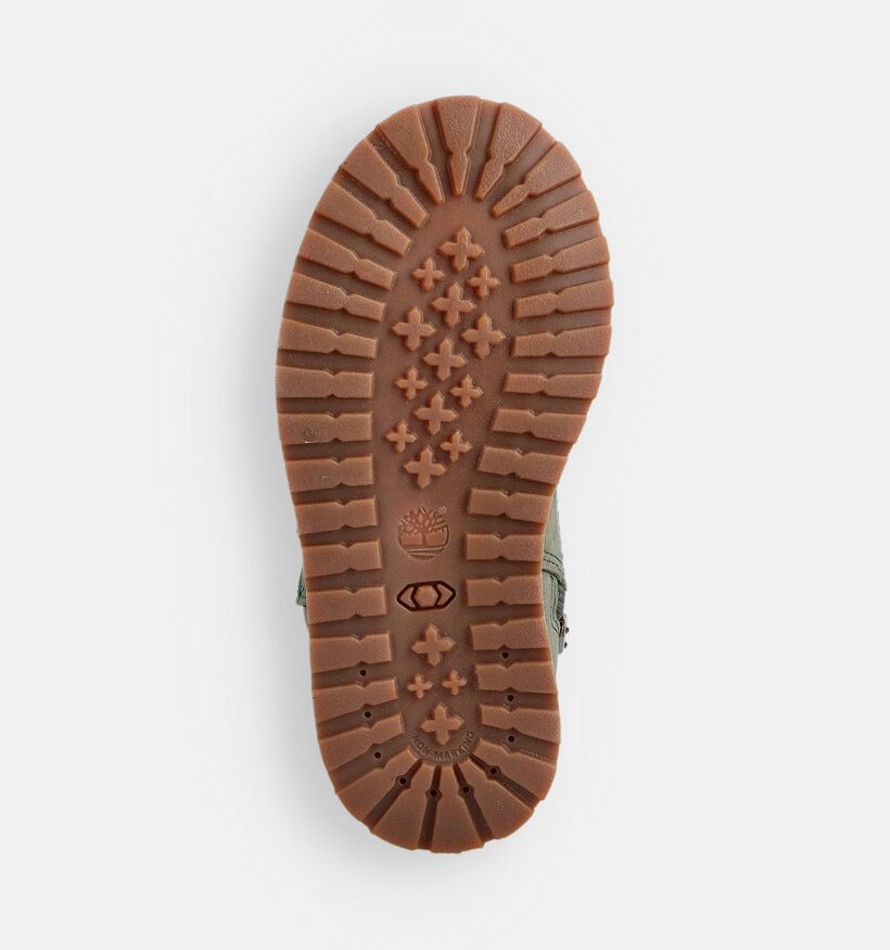 Timberland Pokey Pine Boots &agrave; lacets en Vert kaki pour gar&ccedil;ons, filles (377381)