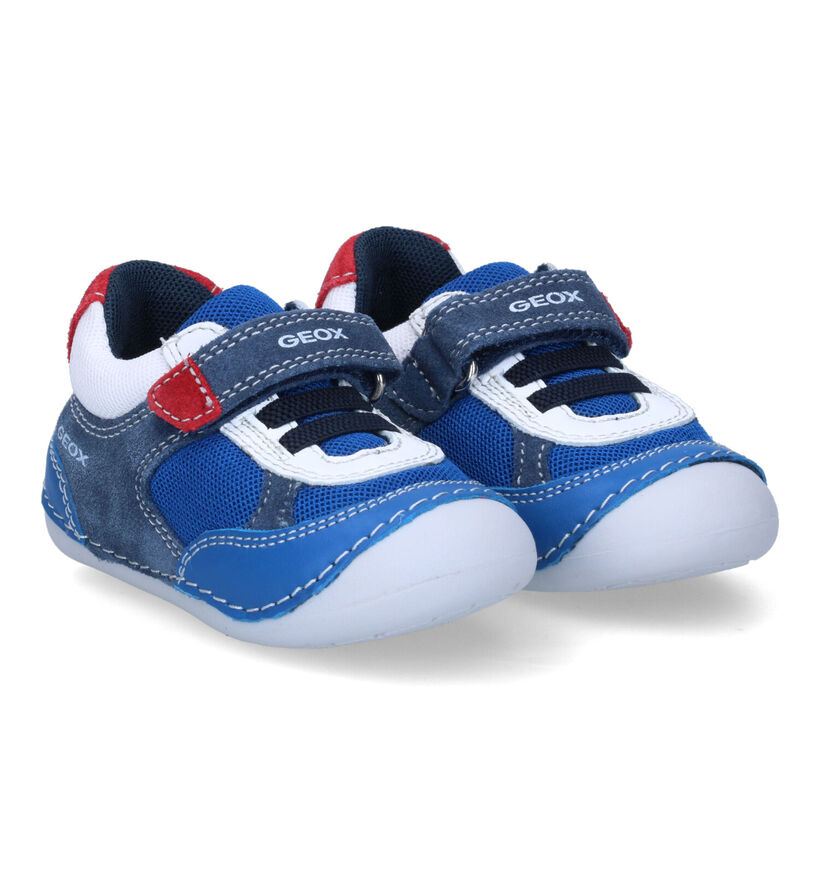 Geox Tutim Blauwe Sneakers voor jongens (303782) - geschikt voor steunzolen