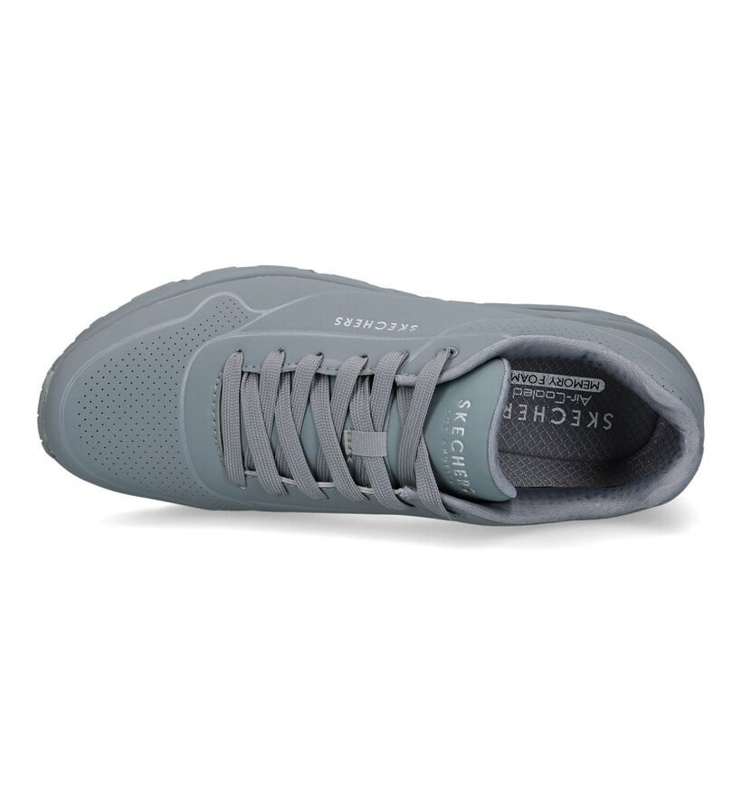 Skechers Uno Stand On Air Baskets en Noir pour hommes (350318) - pour semelles orthopédiques