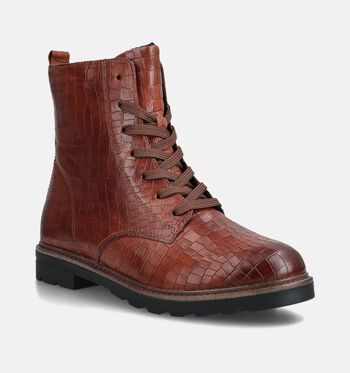 Remonte Boots Noir/Cognac