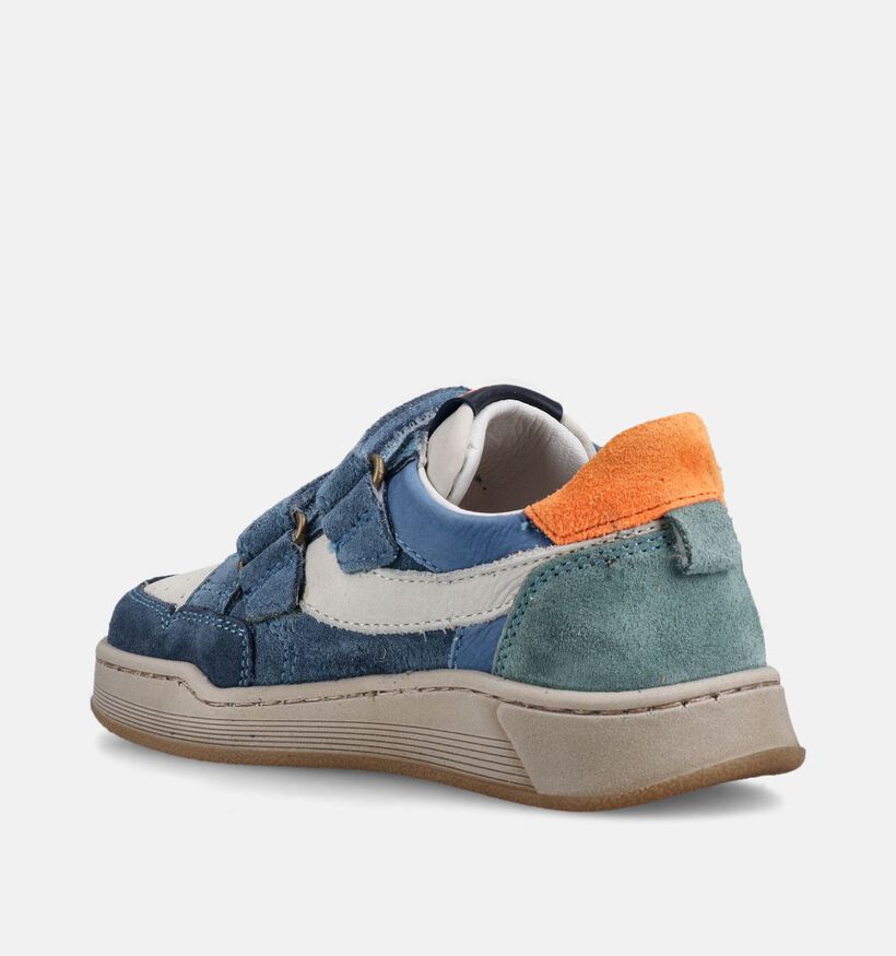STONES and BONES Baskets basses en Bleu pour gar&ccedil;ons (373745) - pour semelles orthop&eacute;diques