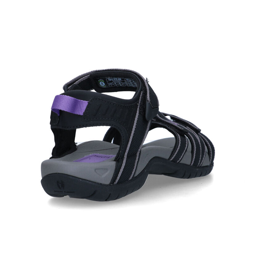 Teva Tirra Sandales de marche en Noir pour femmes (354718)
