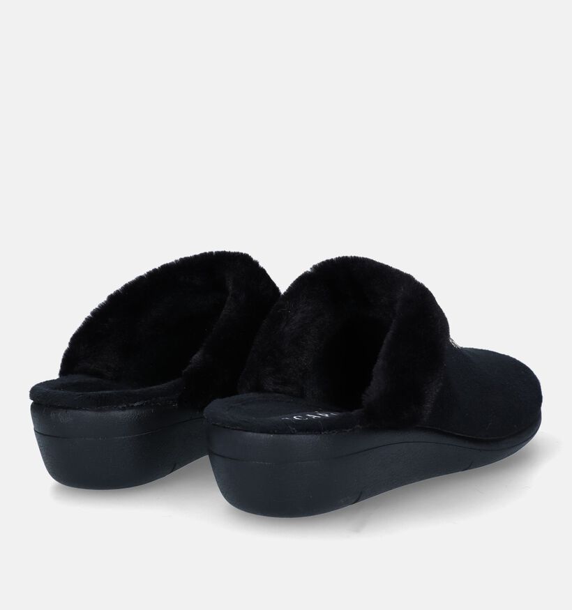 Scapa Zwarte Pantoffels voor dames (332663)