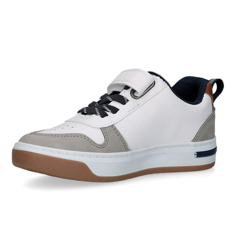 Safety Jogger Lifestyle Chaussures à velcro en Blanc pour garçons (322220) - pour semelles orthopédiques