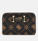 Guess Porte-monnaie zippé en Marron pour femmes (365247)